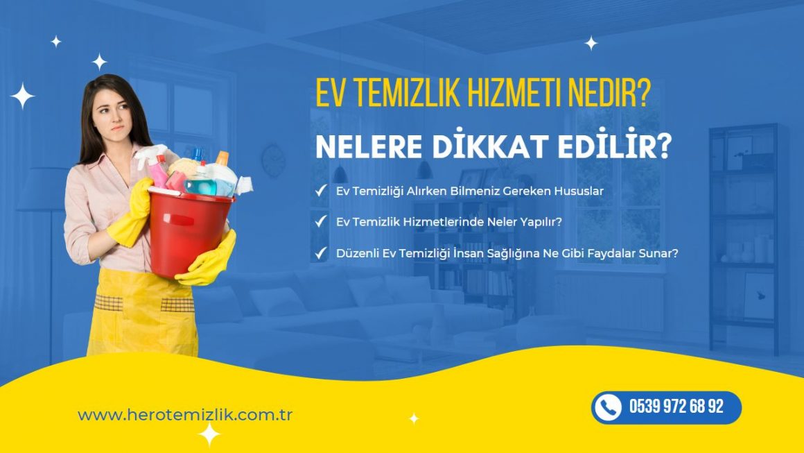 ev temizlik hizmeti