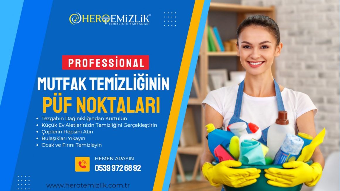 Mutfak Temizliğinin Püf Noktaları